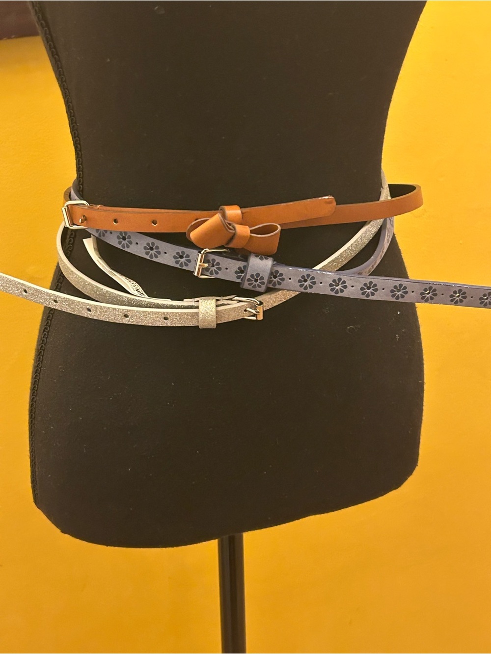 Girls Set Of Three Belts Size L-XXL